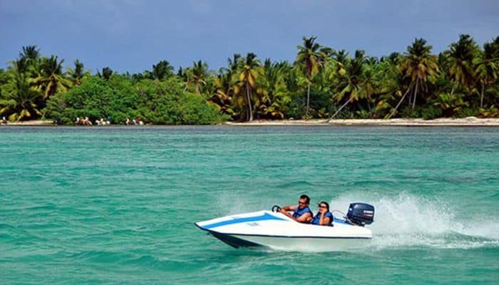 Speed Boat Riding - Caribe Explorer